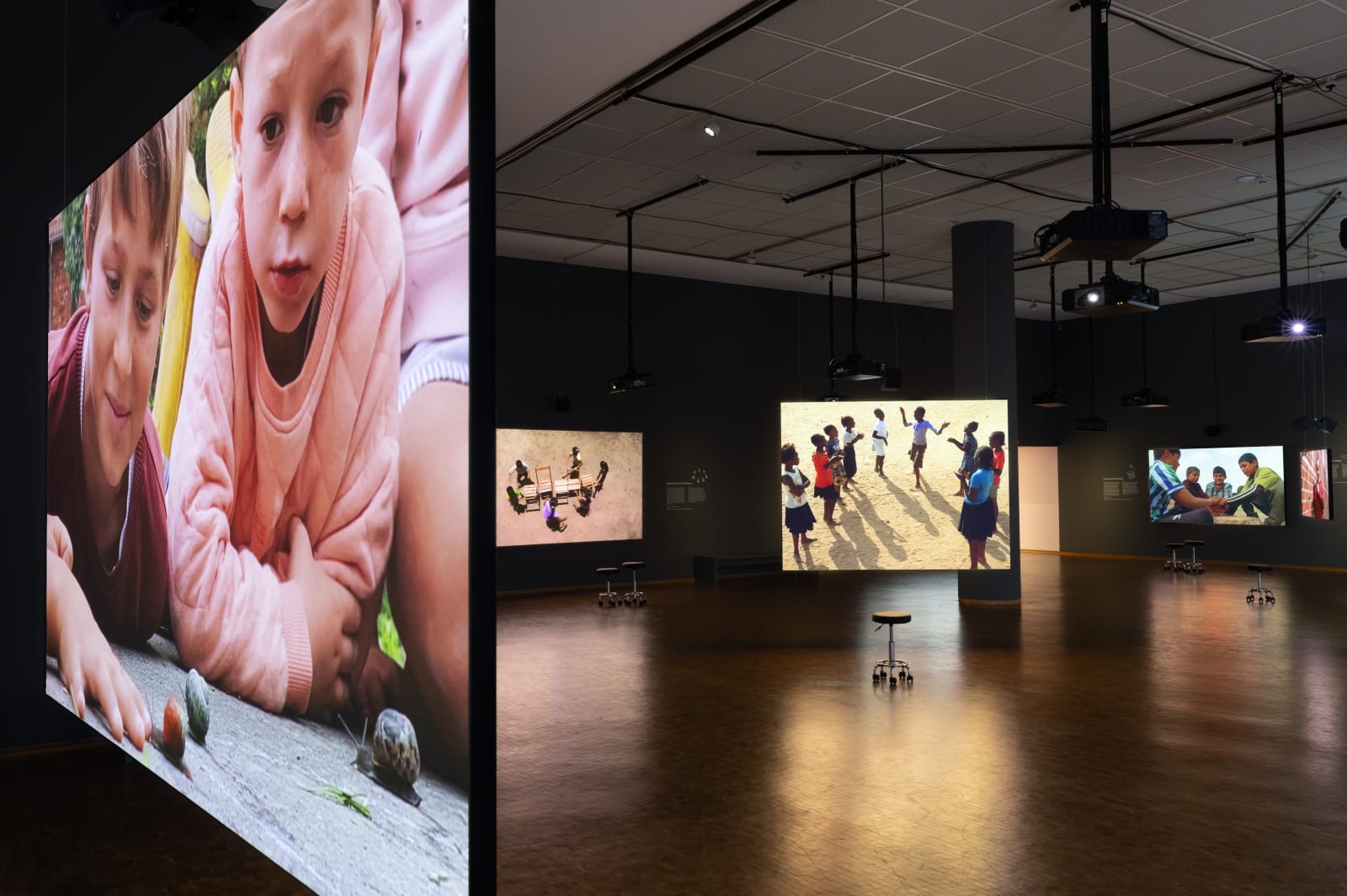 Installation view: Francis Alÿs - Kids Take Over, Museum Ludwig, Cologne 2025. Photo: Historisches Archiv mit Rheinischem Bildarchiv/Vincent Quack