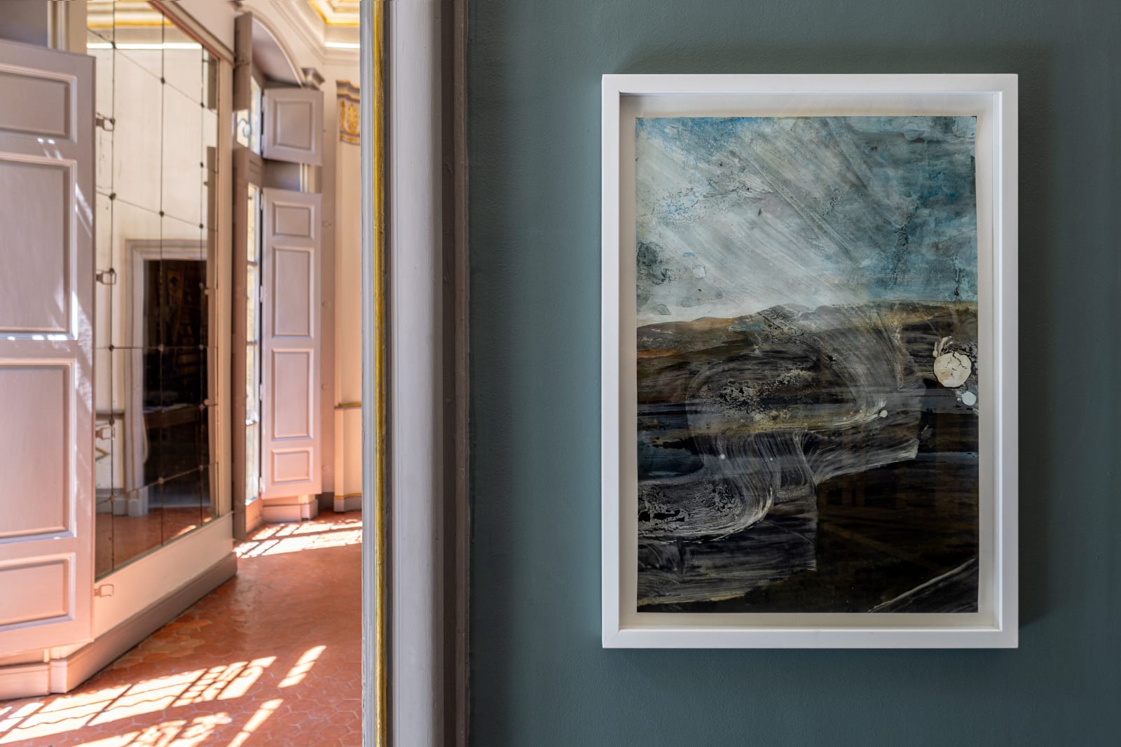 Exhibition view: Eva Nielsen, Echos de Cézanne, Gallifet Art Center, Aix-en-Provence, France, 2025. Photo: Best Archi Design
