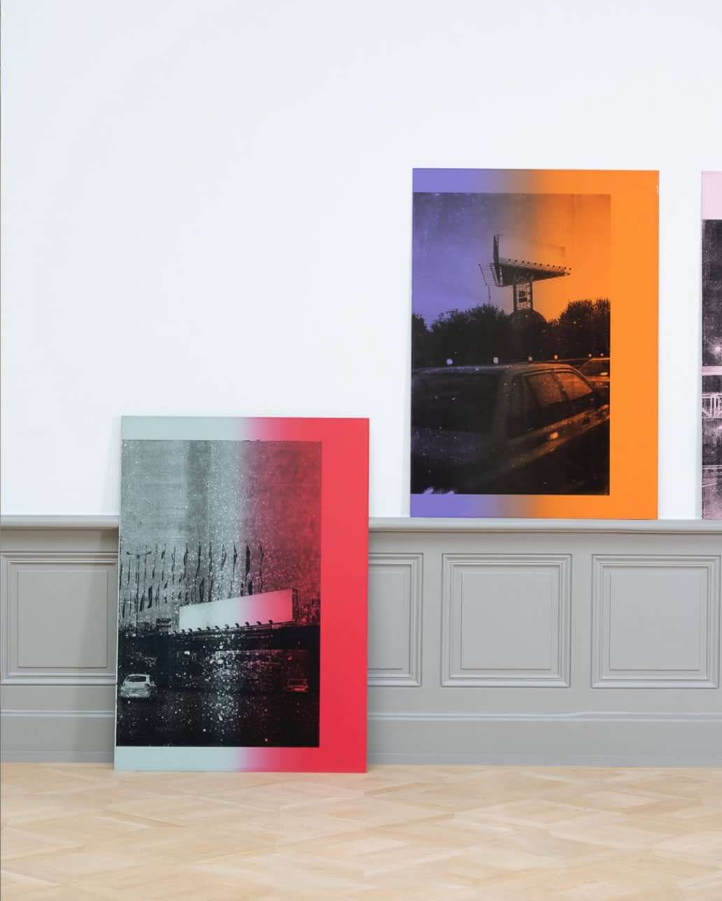 Installation view, Shirana Shahbazi, Société des Arts, Geneva, Switzerland, 2025 Photo credit: Greg Clément