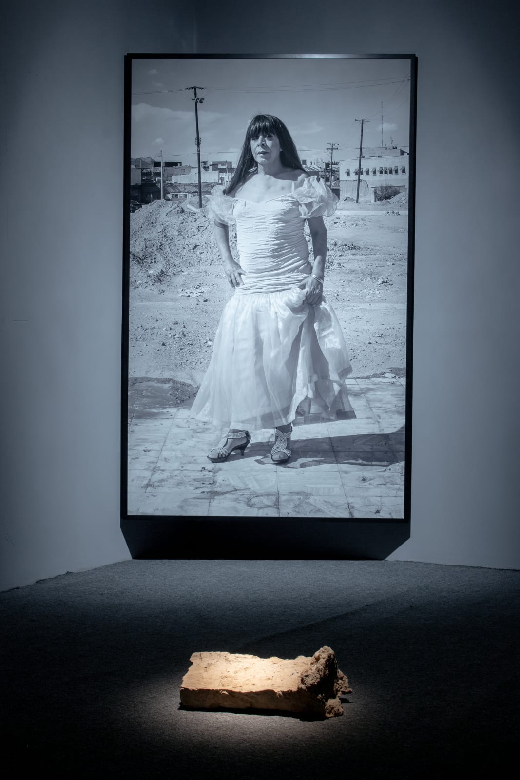 Exhibition views: Teresa Margolles, Cómo Salimos?, Museum MARCO, Monterrey, Mexico. Photos: Arthur Mora