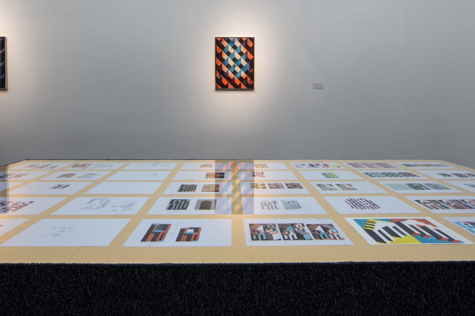 Installation view, Bernd Ribbeck, Wilhelm-Hack-Museum, Ludwigshafen, Germany, 2016