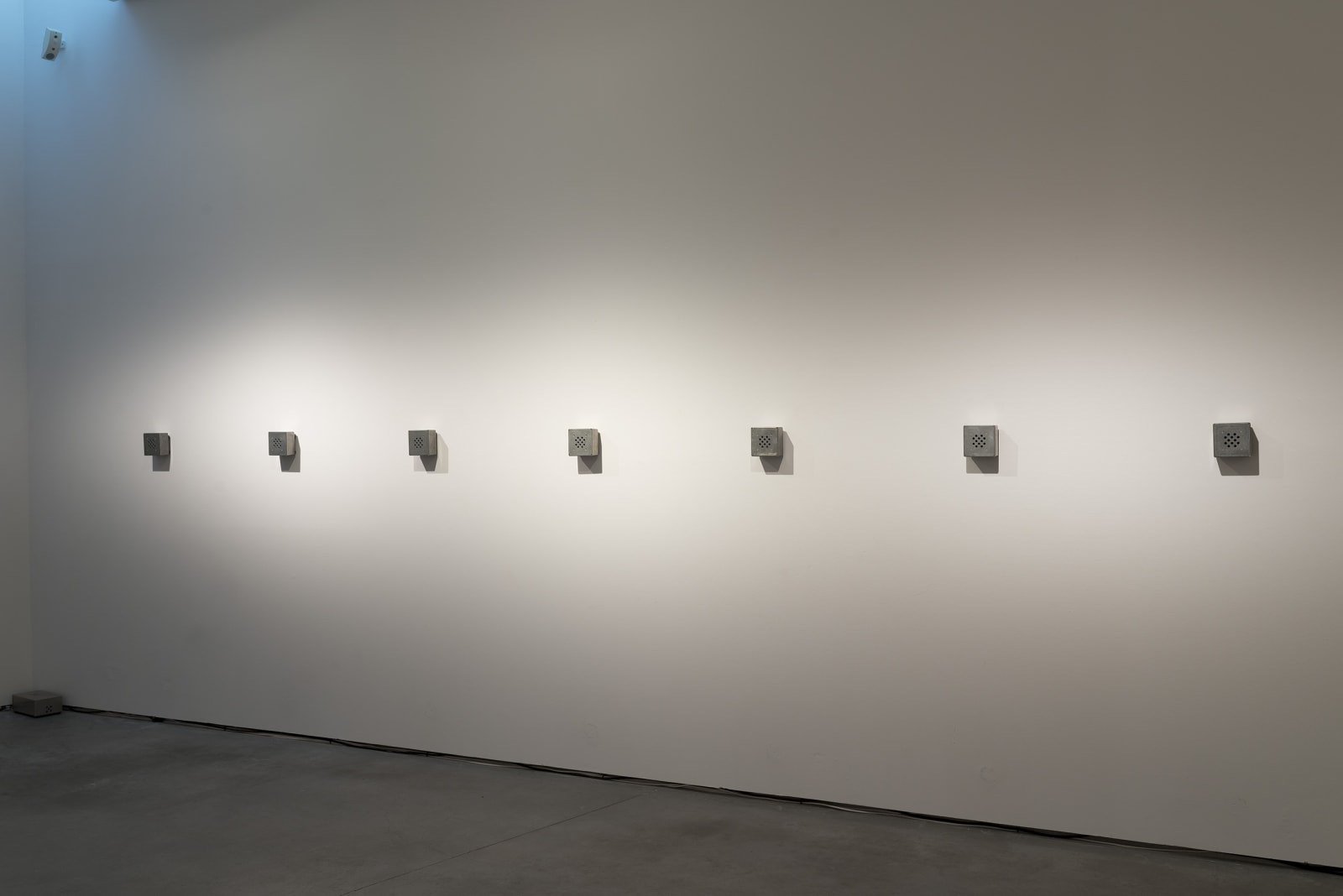 Installation view, Teresa Margolles: The Stone, Es Baluard, Palma de Mallorca, Spain, 2021