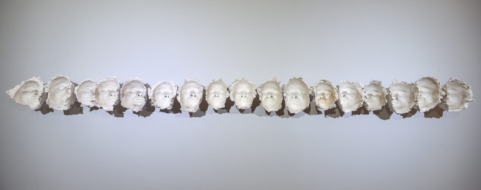 Installation view, Teresa Margolles, La carne muerta nunca se abriga, Museo de la Solidaridad Salvador Allende (MSSA), Santiago de Chile, Chile, 2019-2020