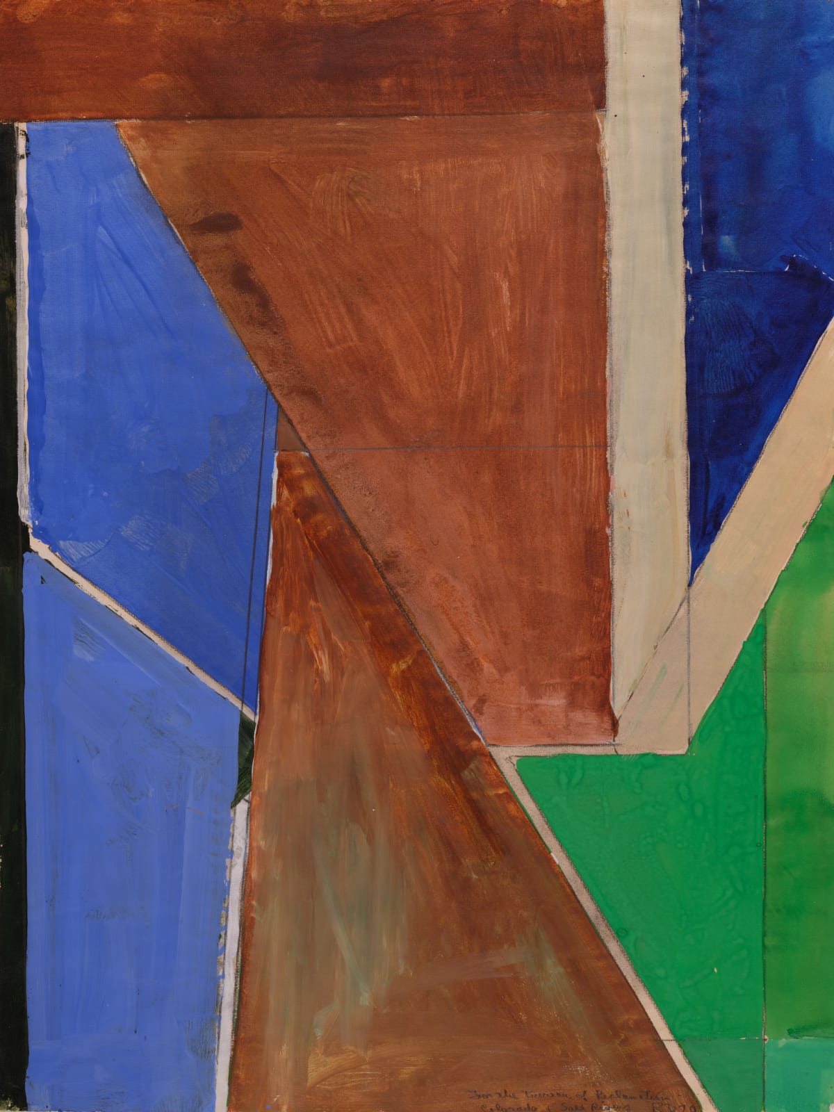 Richard Diebenkorn, Lower Colorado #3, 1970