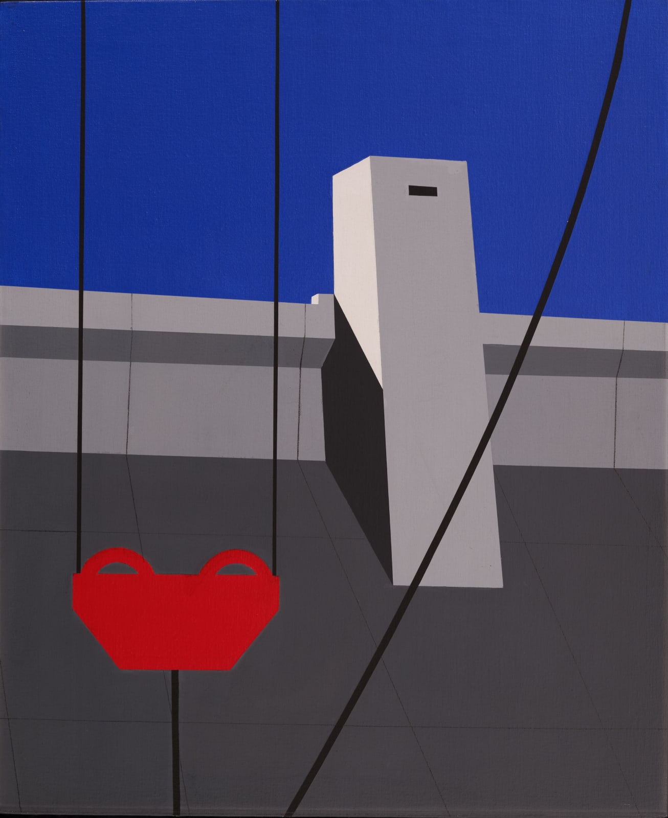 Allan D'Arcangelo, Untitled, 1973
