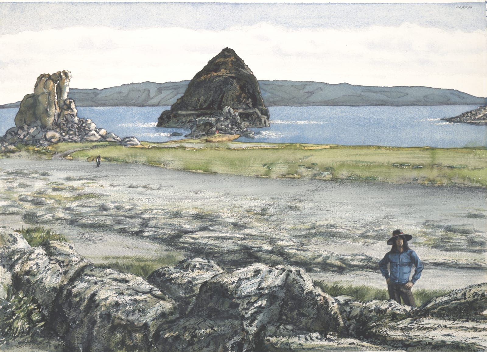 Billy Morrow Jackson, Pyramid Lake (A), 1969