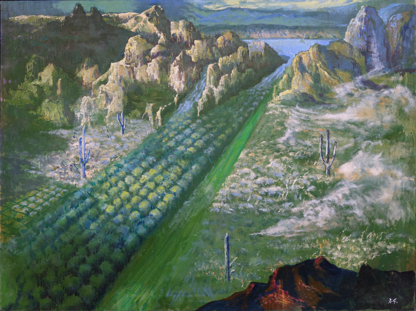 Xavier Gonzalez, Salt River Project, 1971