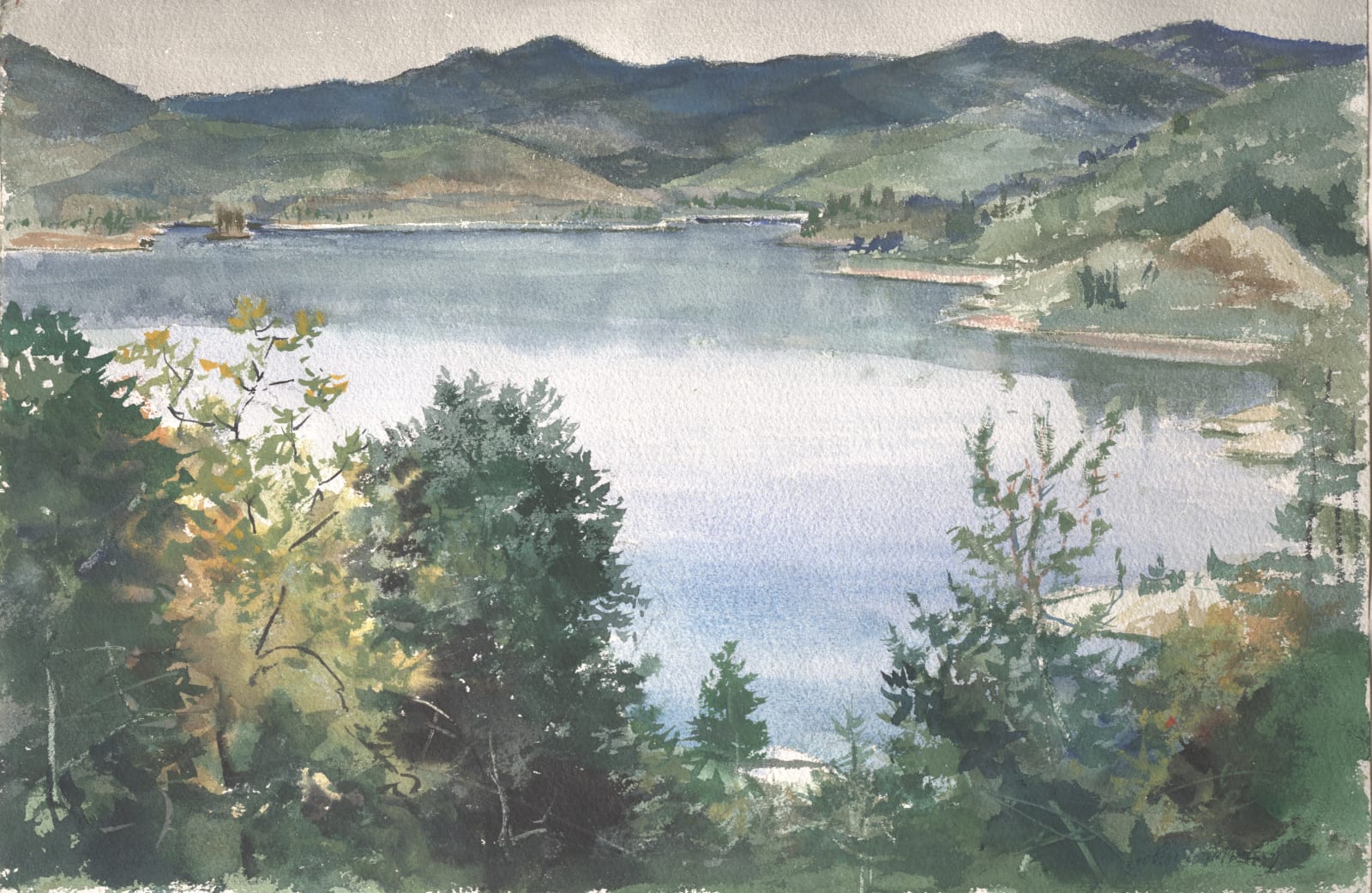 John W. McCoy, Whiskeytown Lake, 1969