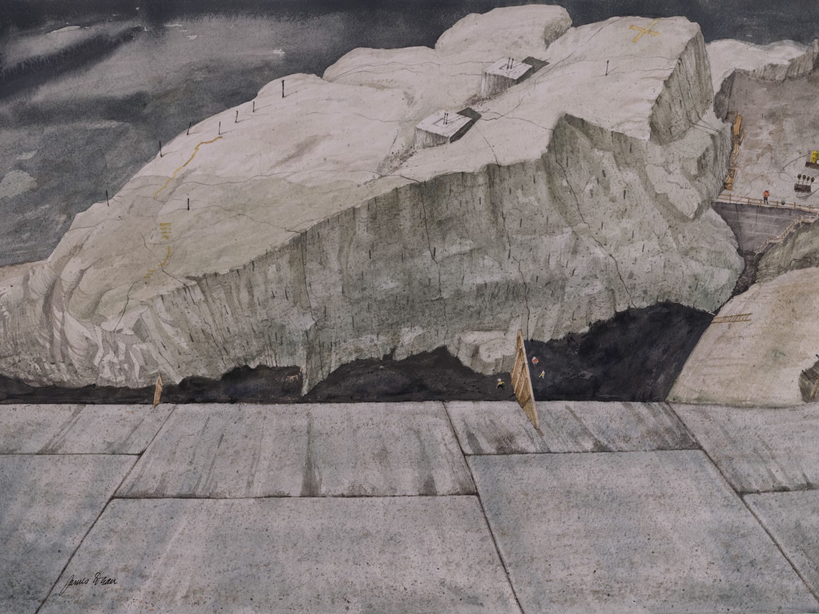James Dean, Concrete Foundations, 1969