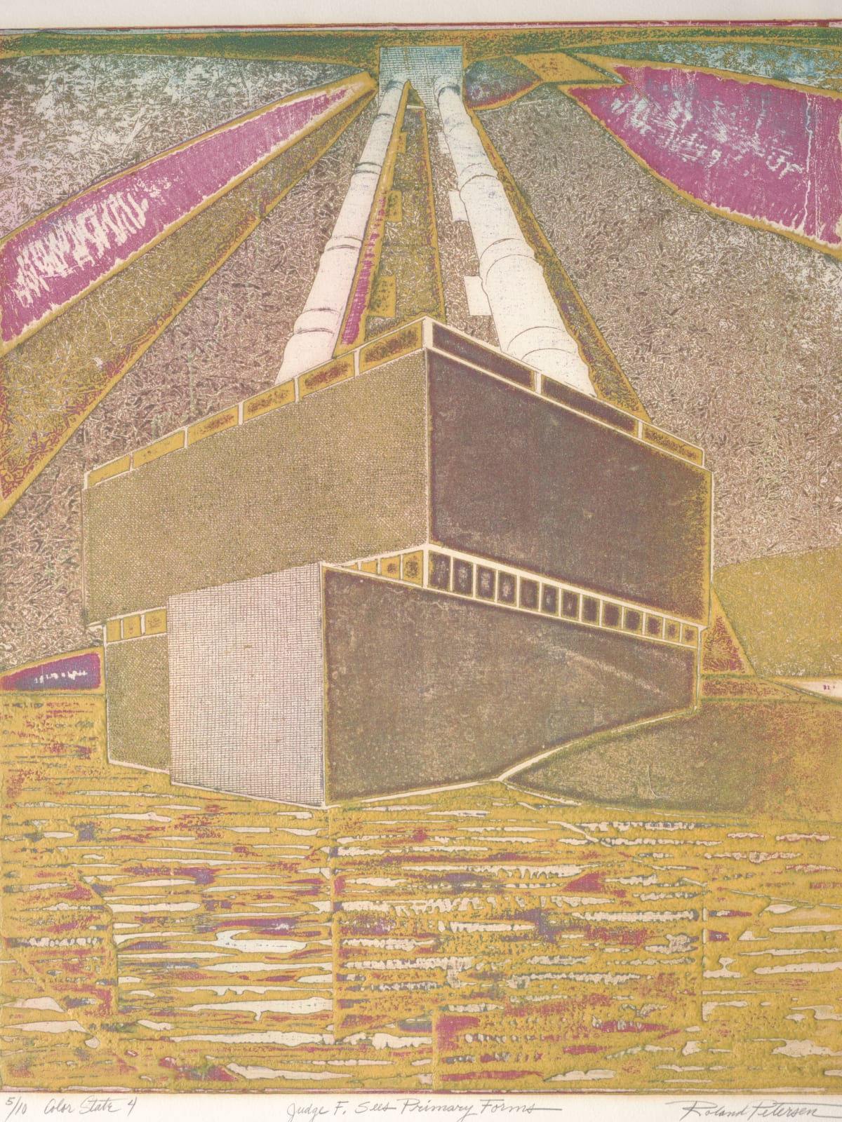 Roland Petersen, Judge F Sees Primary Form, 1970