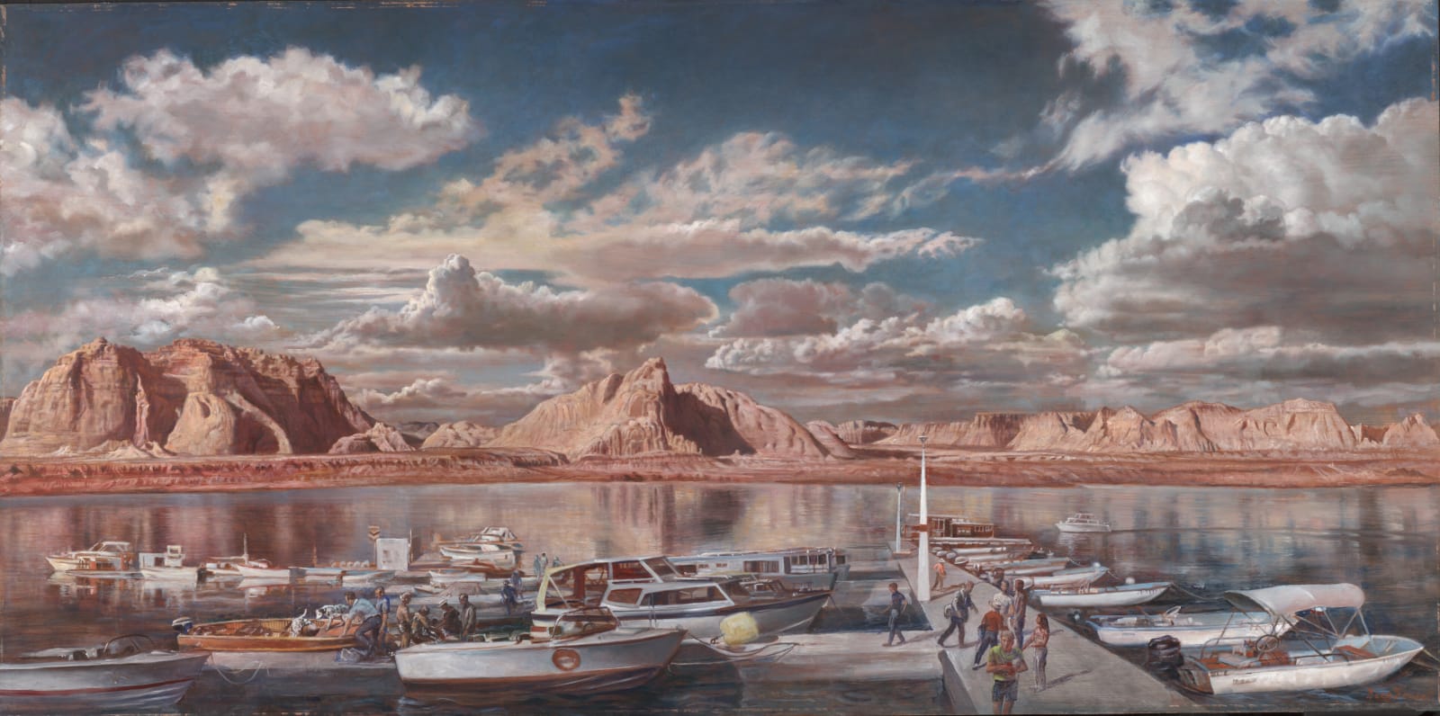 Dean Fausett, Wahweap Marina, 1969