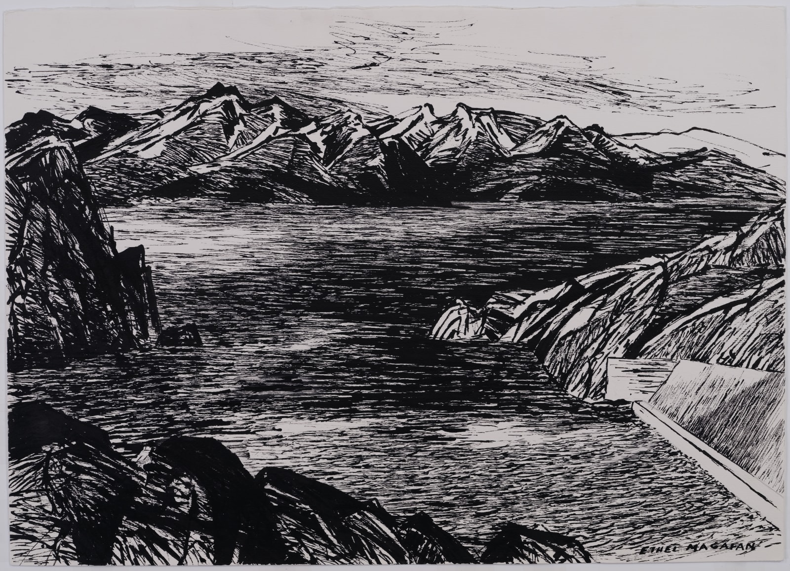 Ethel Magafan, Taylor Park #1, 1971