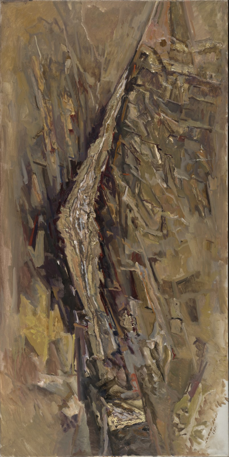 Lamar Dodd, Gunnison: Down the Canyon, 1970