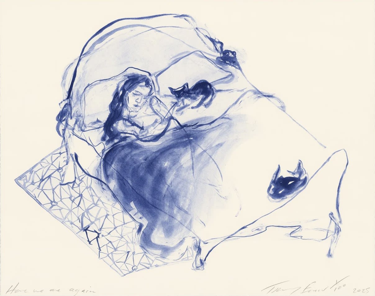Tracey Emin, Here We Are Again, 2025