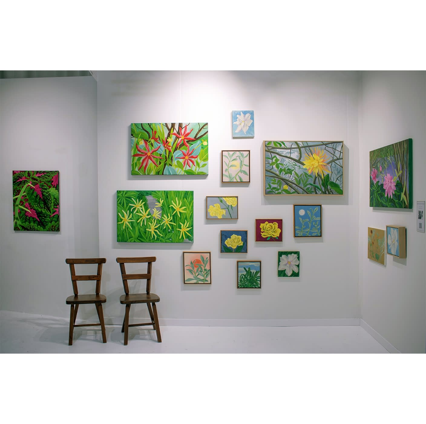 Installation view, NADA Miami, December 2024. Photography by Michael Bhichitkul.