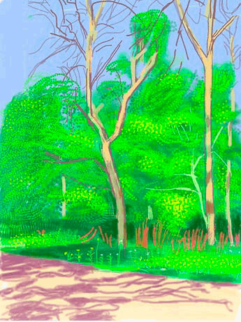 The Arrival of Spring in Woldgate, East Yorkshire, 2011 27th April