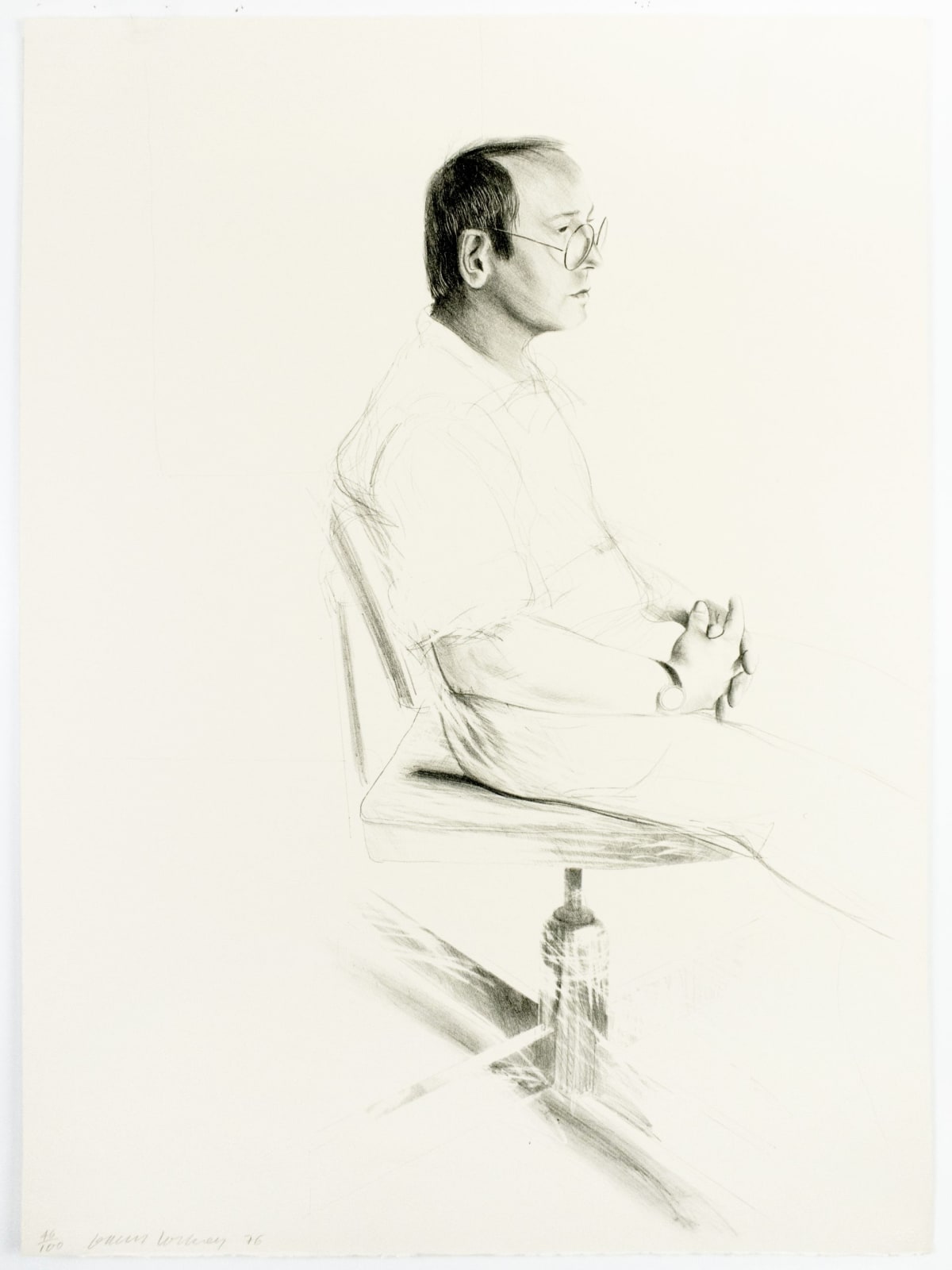 David Hockney, Mo McDermott (from Friends) (S.A.C. 178; MCA Tokyo 167), 1979