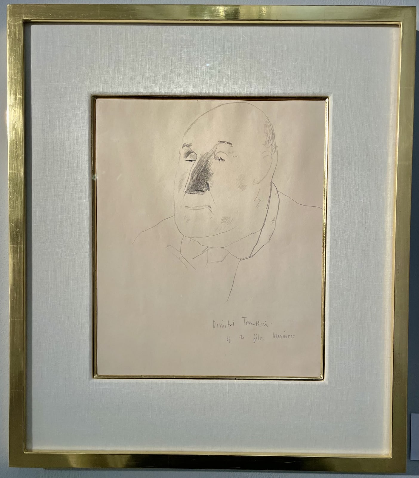 David Hockney, Portrait of Dimitri Tomkin, circa. 1968-1978