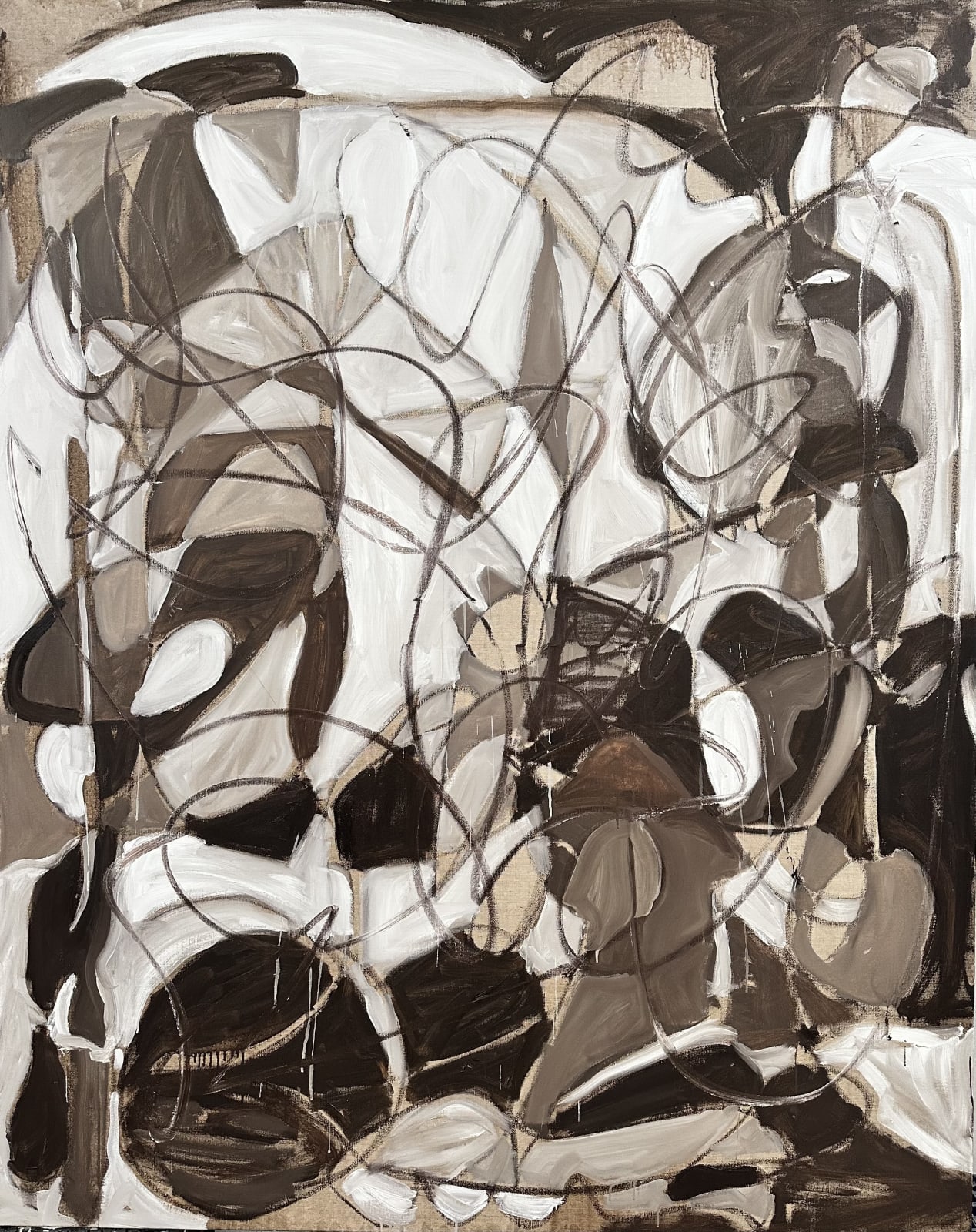 Monique Rollins, Earth Tones III, 2025