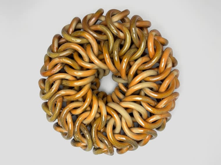 Ruth Borgenicht, Orange Sunset Centipede, 2025