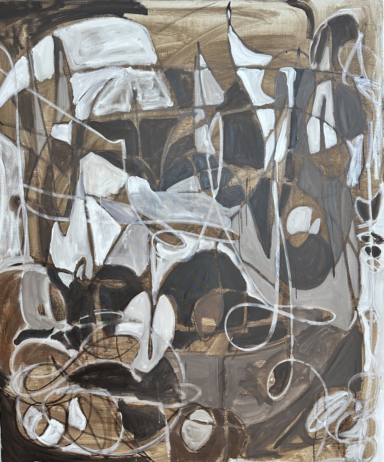 Monique Rollins, Earth Tones II , 2025