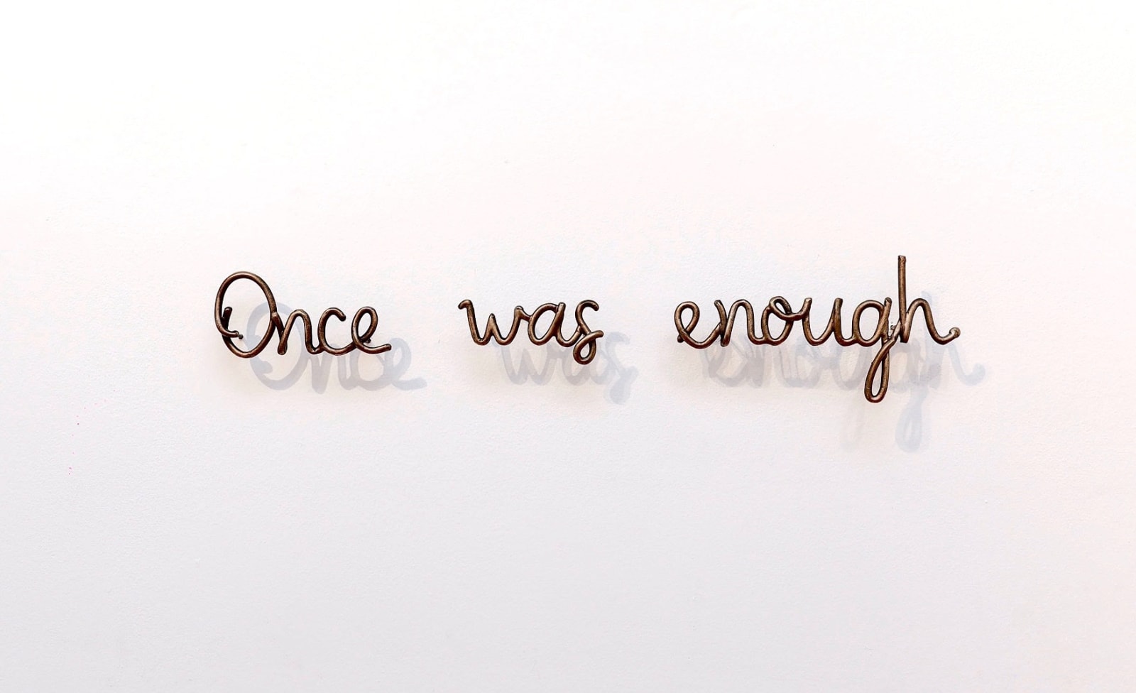 Tara Conley, Once was enough