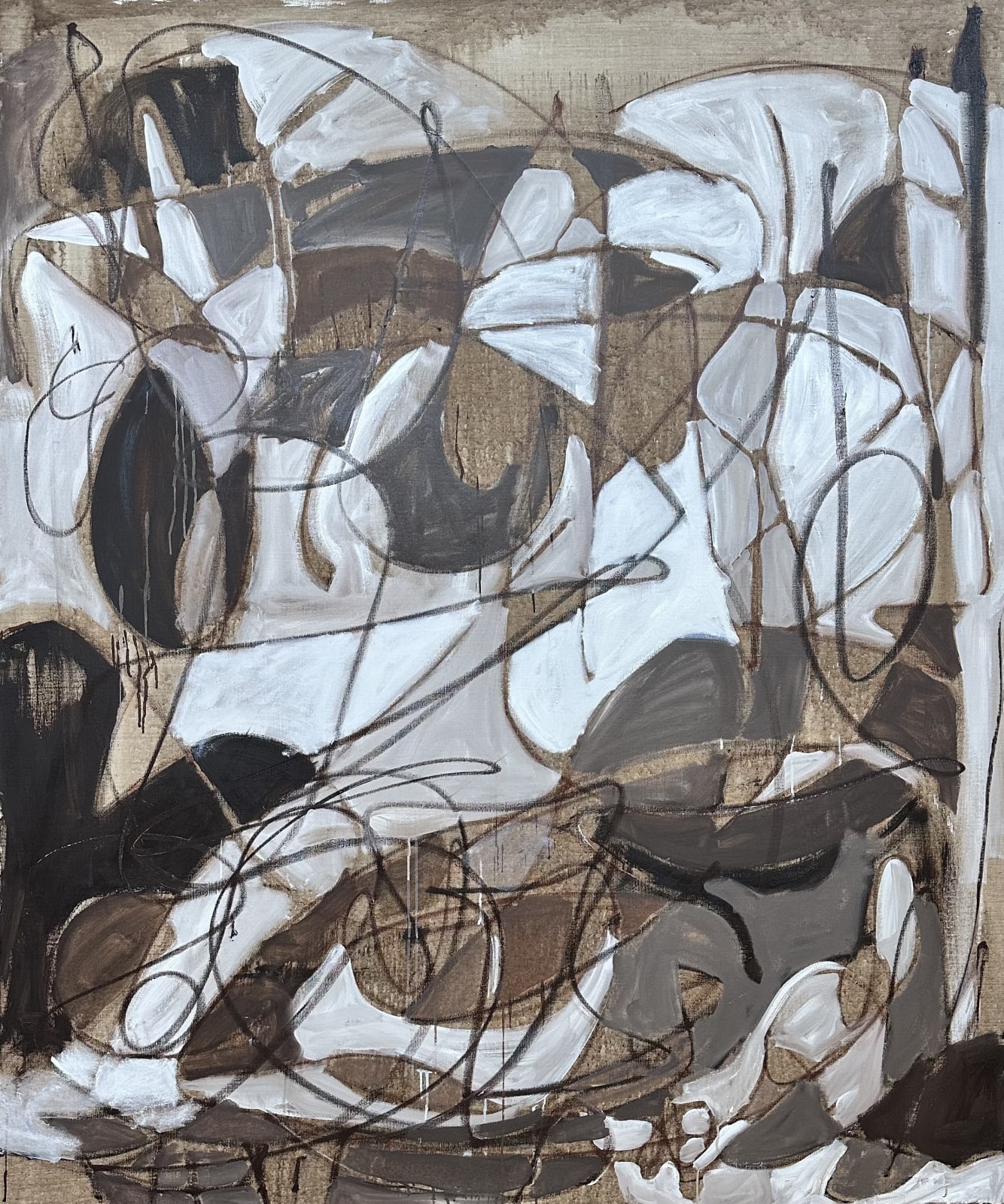 Monique Rollins, Earth Tones I, 2025