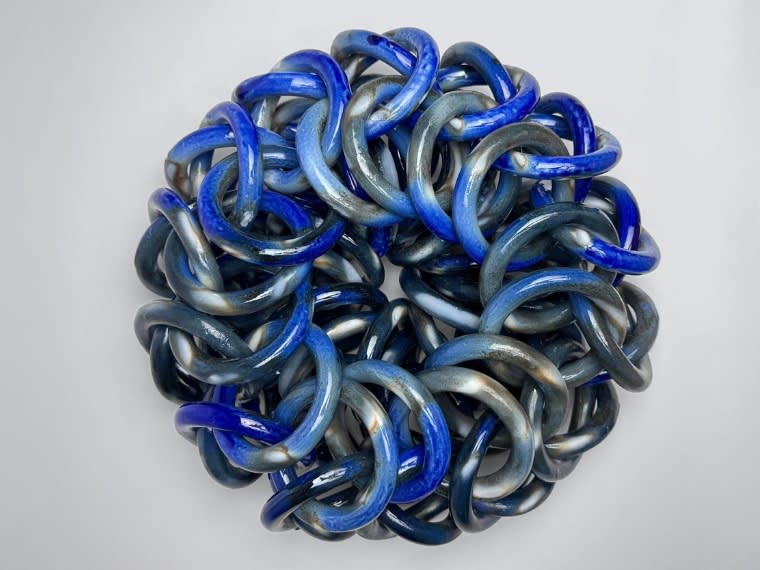 Ruth Borgenicht, Cobalt Centipede #4, 2025