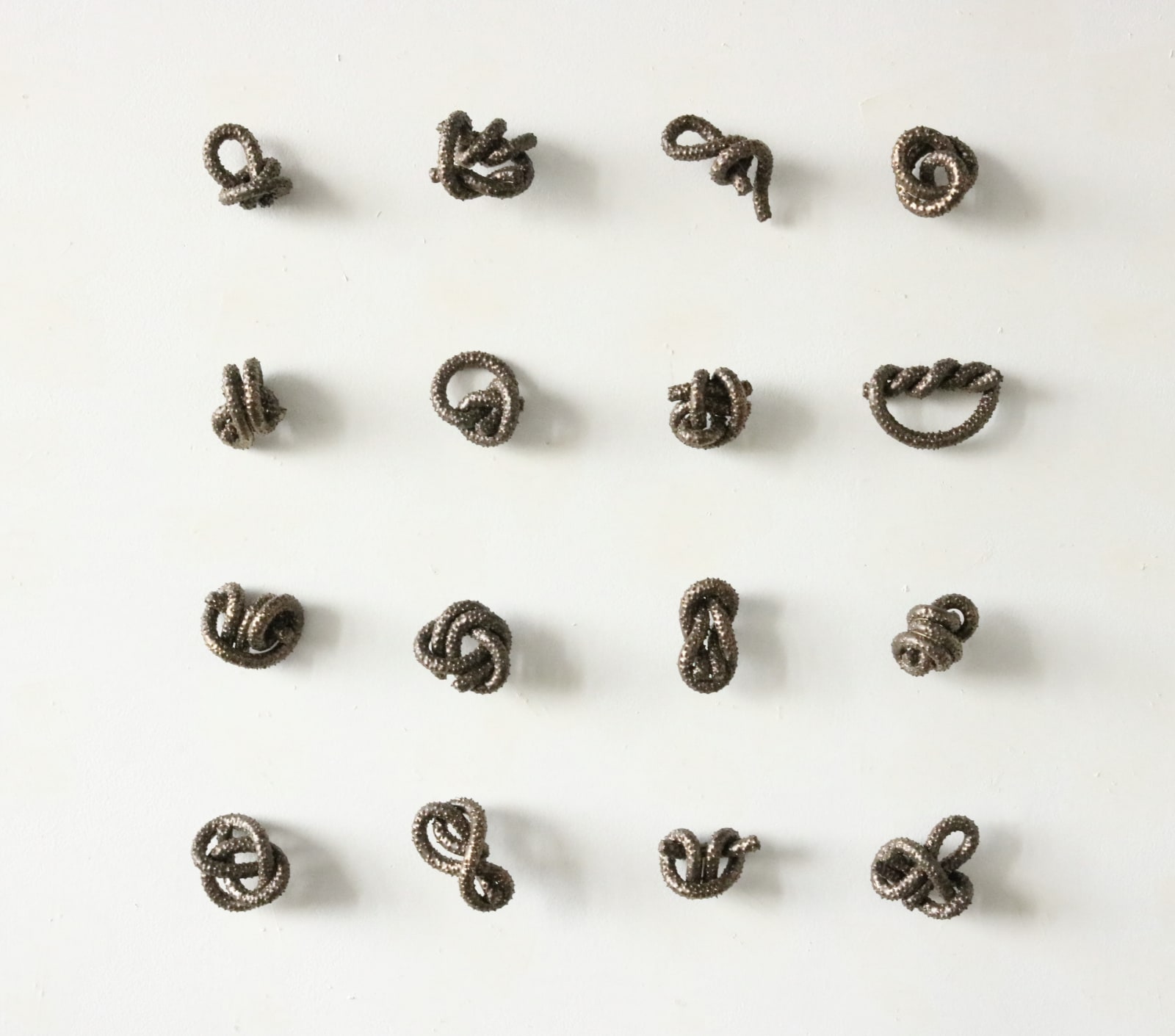 Purely Porcelain, Knot Series: Spiked Saturation Gold, 2025