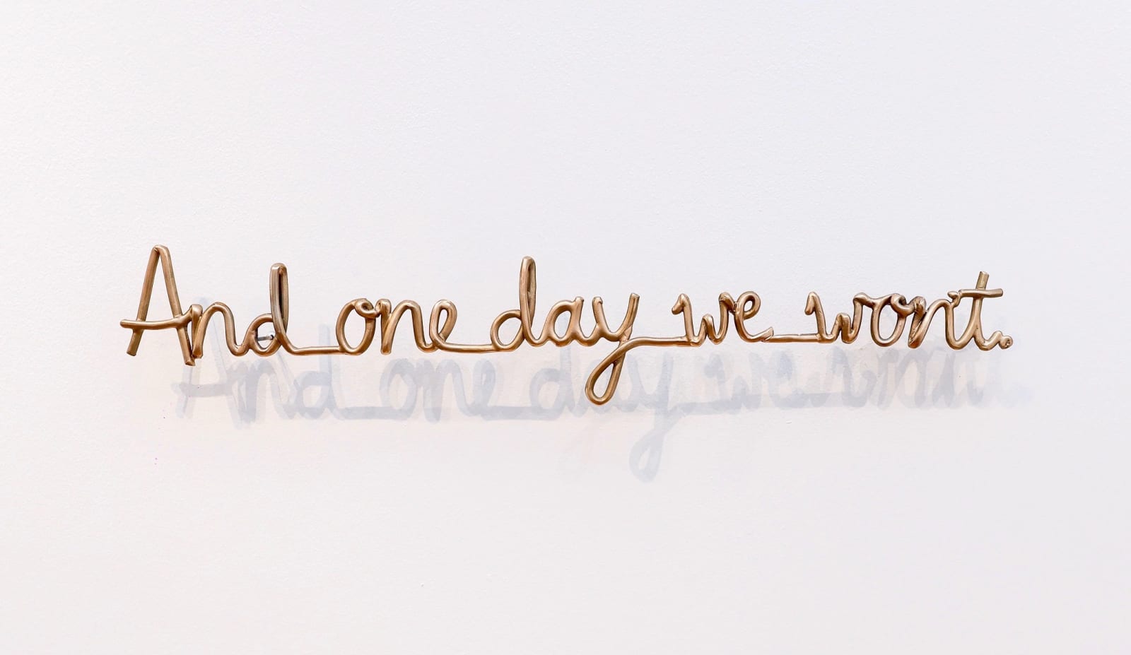 Tara Conley, And one day we won't