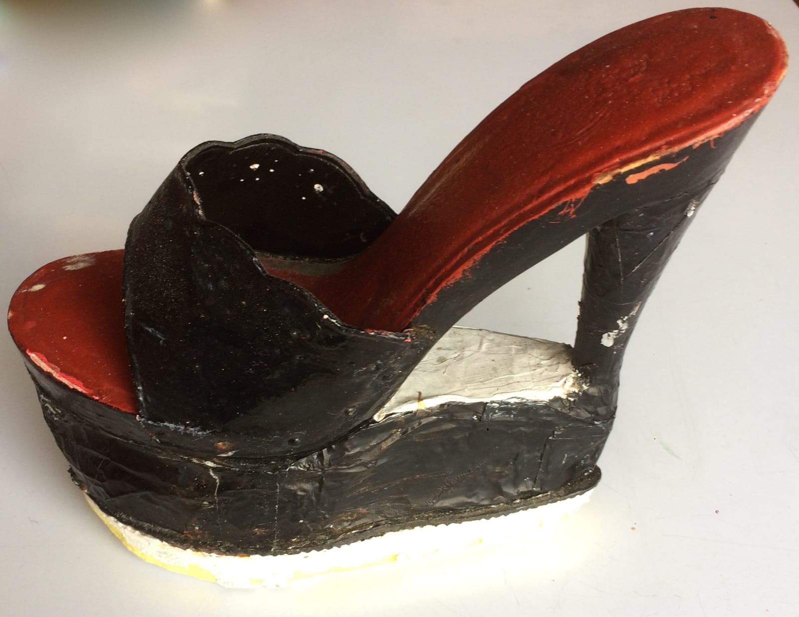 Boris Lurie, Shoes, c. 1972