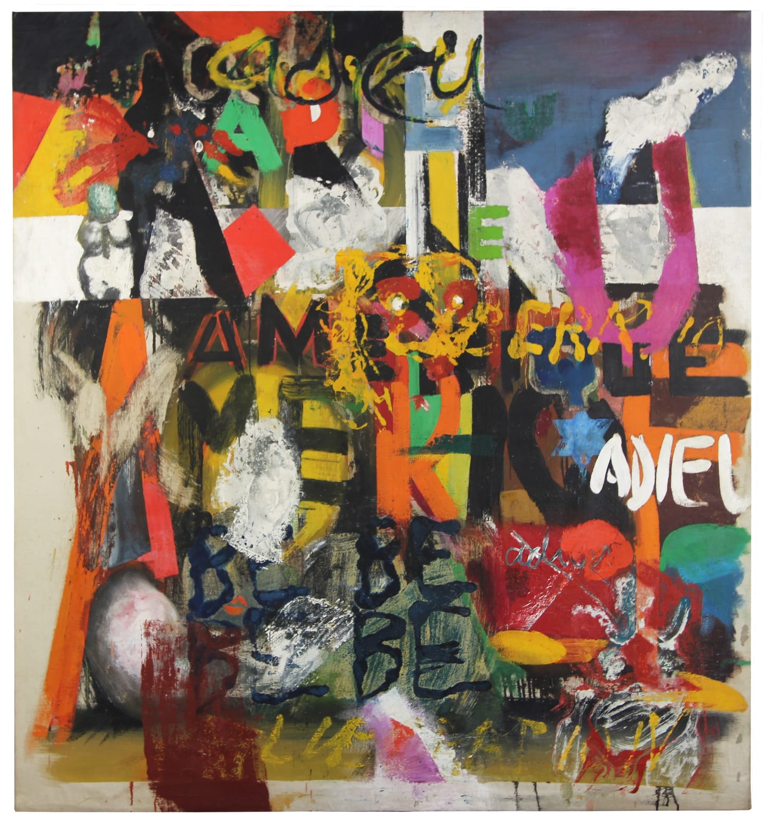 Boris Lurie, Adieu Amerique, 1959-60