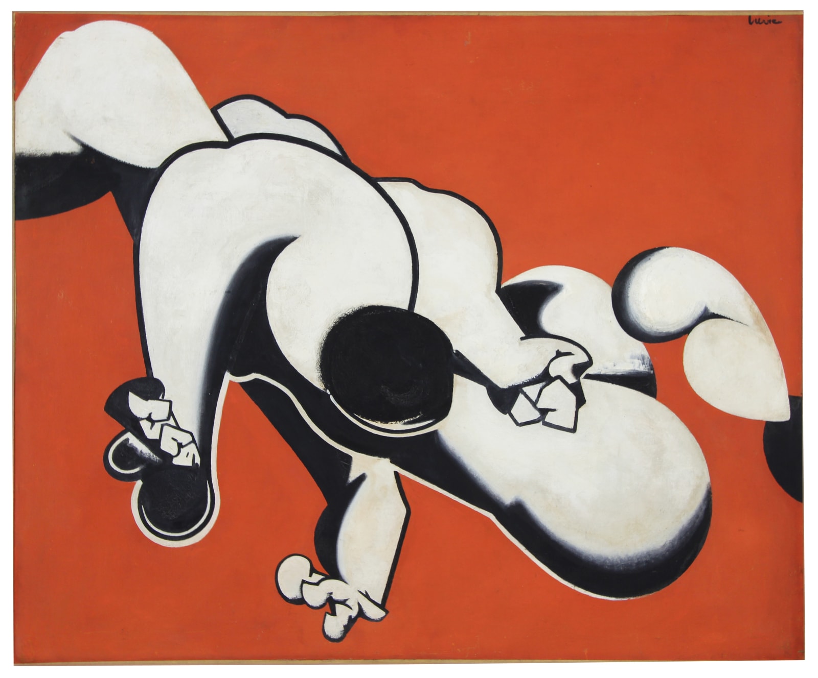 Boris Lurie, Combat, 1951