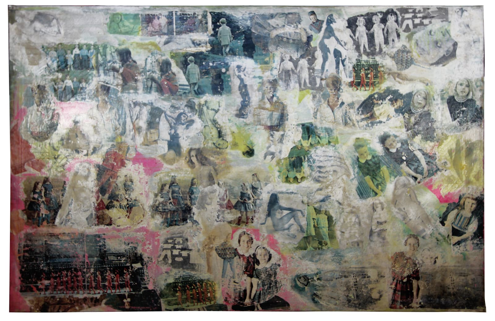 Boris Lurie, Little Girls, 1962