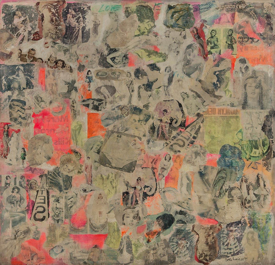 Boris Lurie, What Kind of Love Is This?, 1962