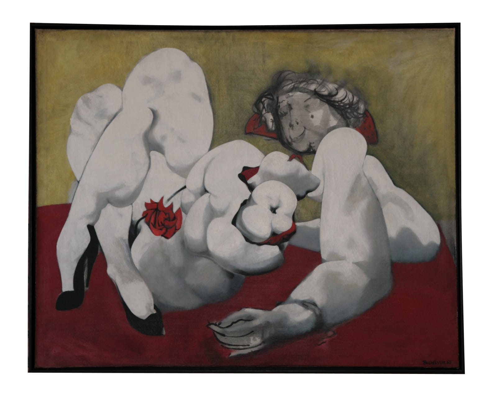 Boris Lurie, Dismembered Woman, 1955