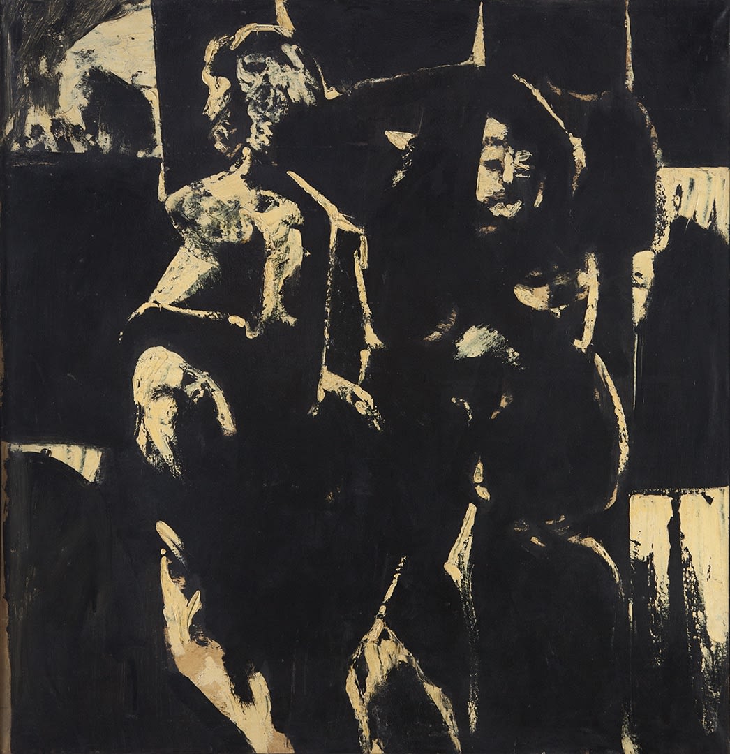Boris Lurie, Untitled, 1955-58