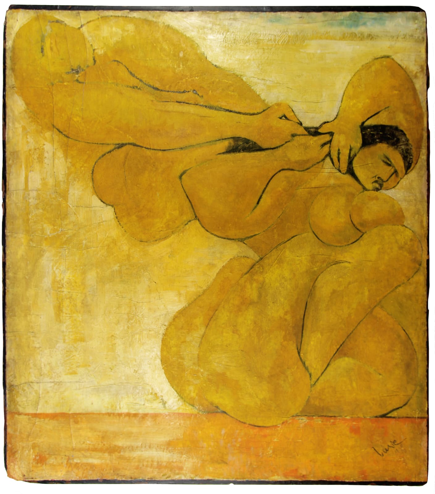Boris Lurie, Untitled, 1950
