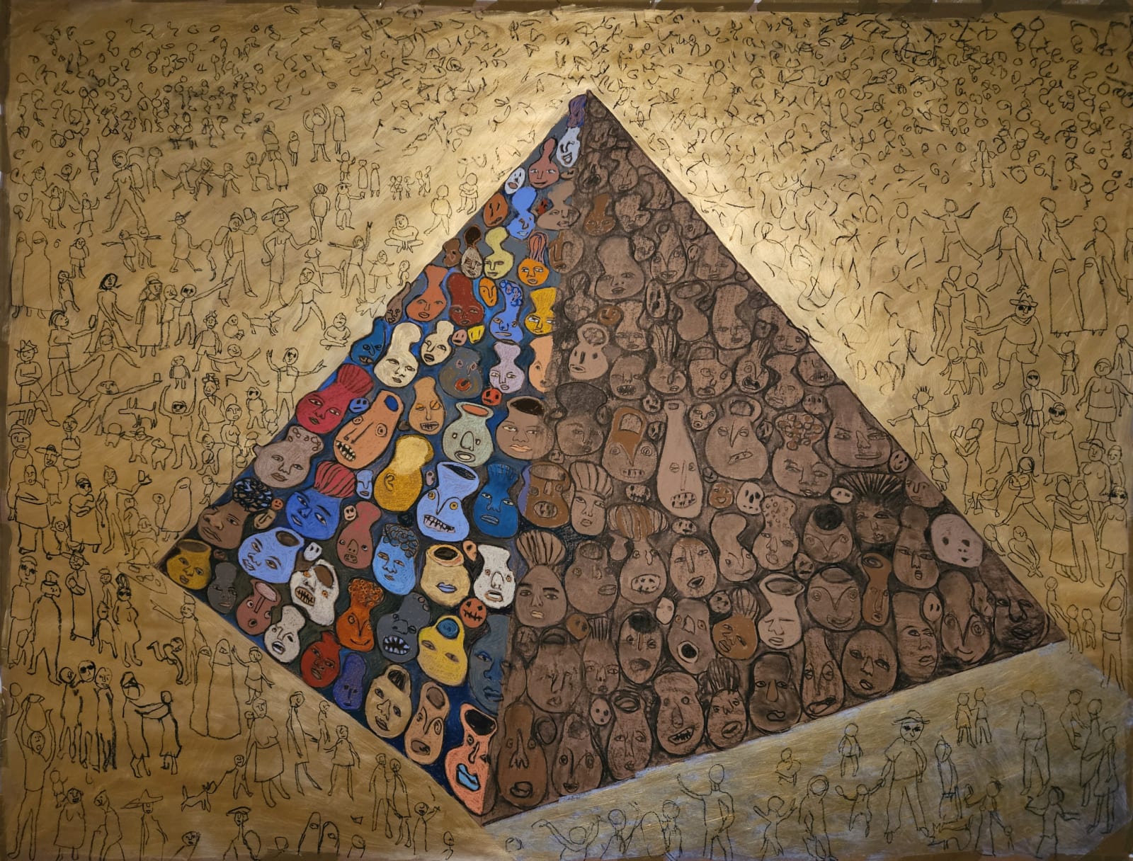 Amanda Holiday, Pyramid of Geezers, 2024