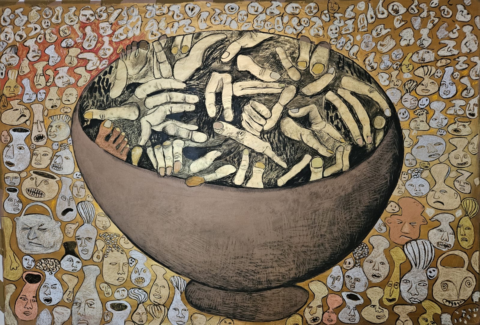 Amanda Holiday, Mess of Pottage, 2024