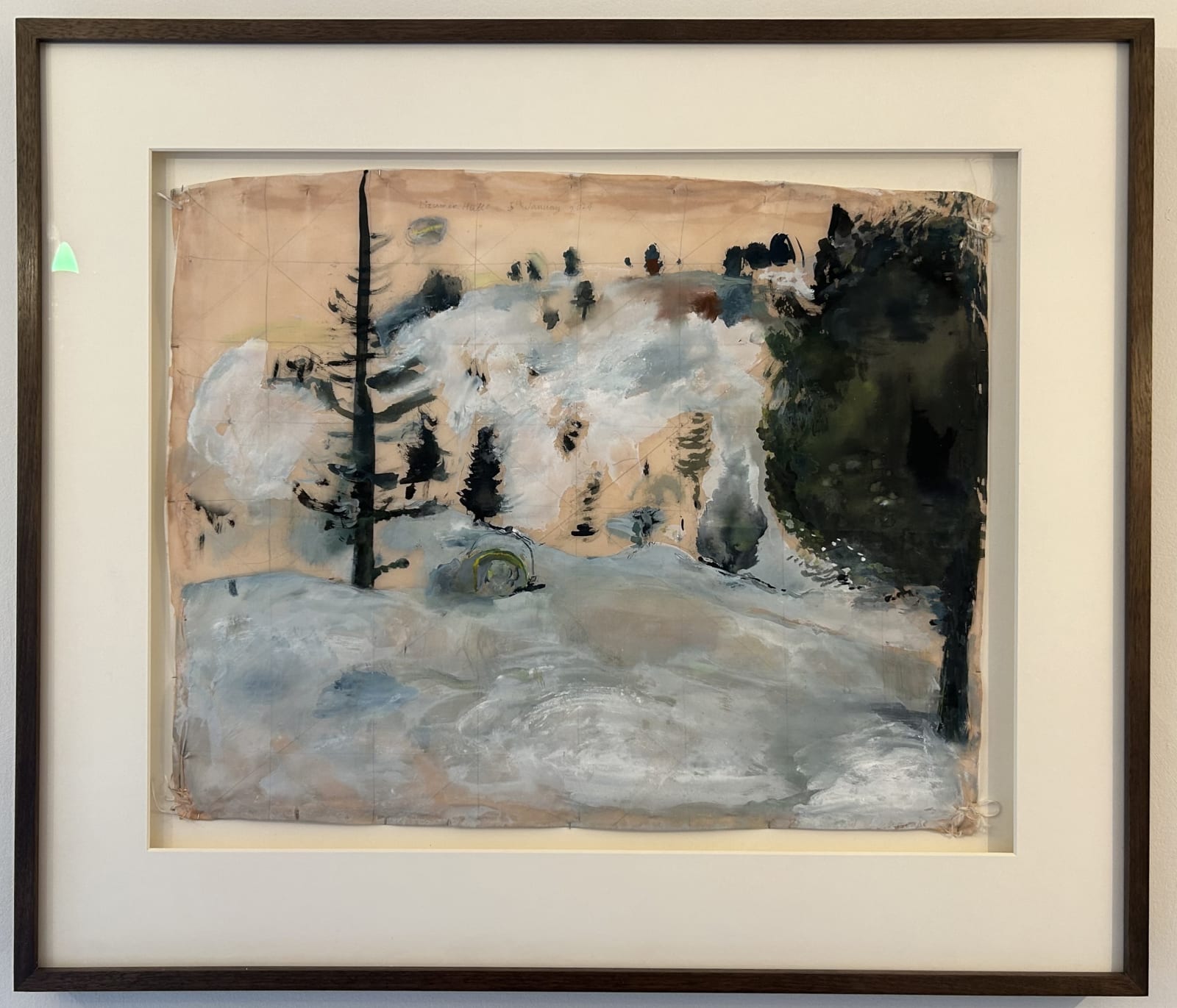 Oliver Dorrell, Lizumer Hütte, 5th January (Shrine Under Snow)., 2024