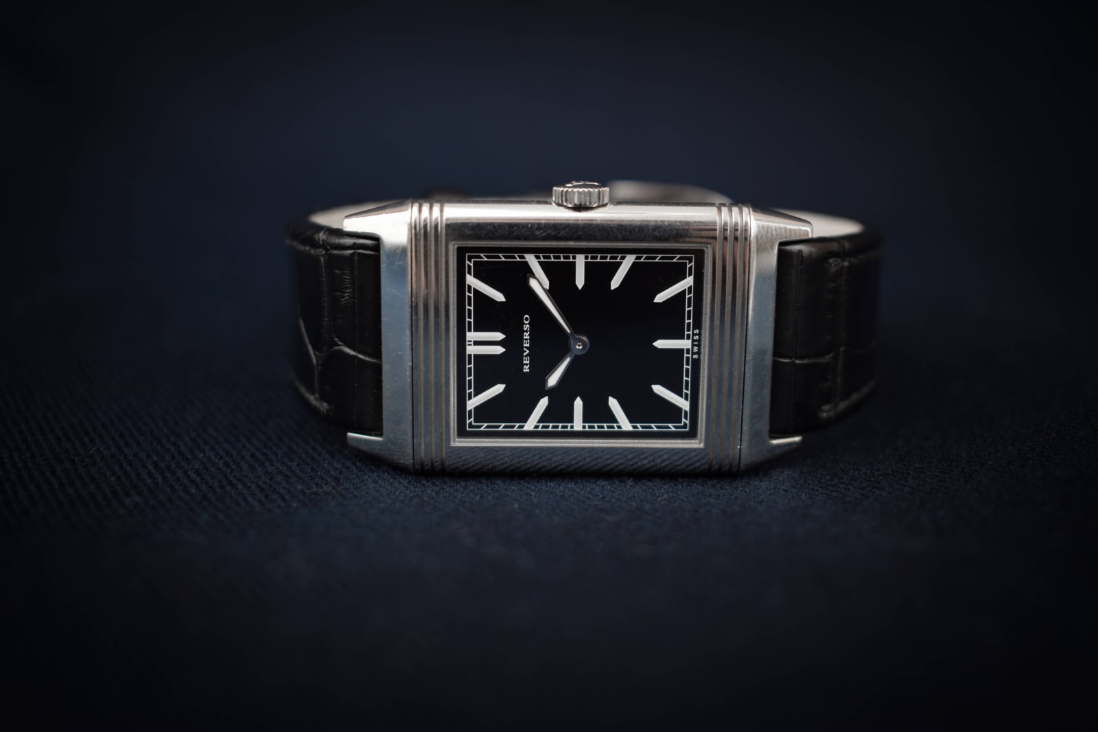 Jaeger-LeCoultre, JLC Reverso Ultra Thin Tribute 1931 Black Dial