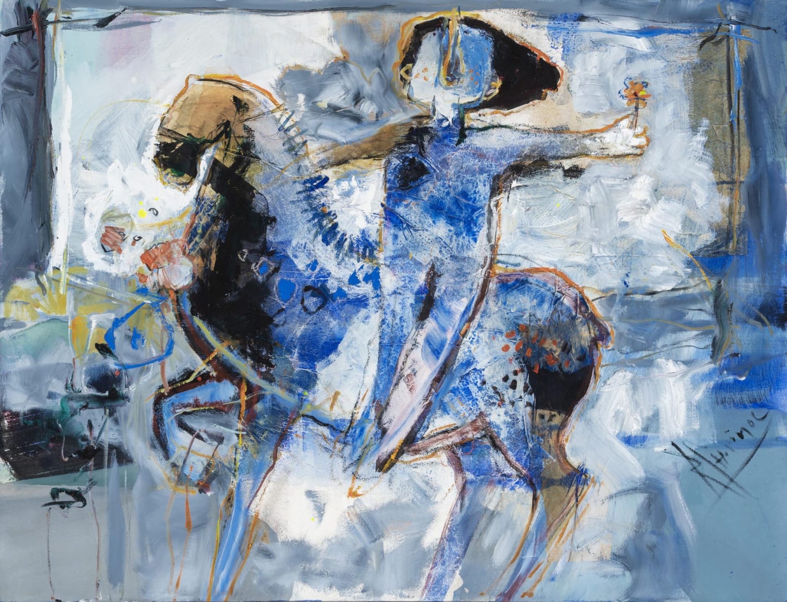 Ramon Chirinos, Painting : Ramon Chirinos Sin Título, 1997