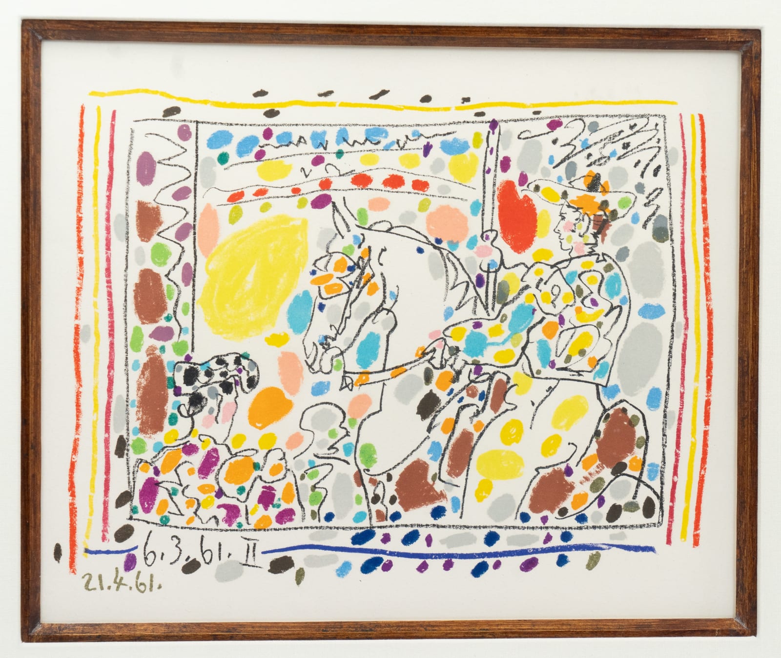 Pablo Picasso, Print : Le Picador II, 1961