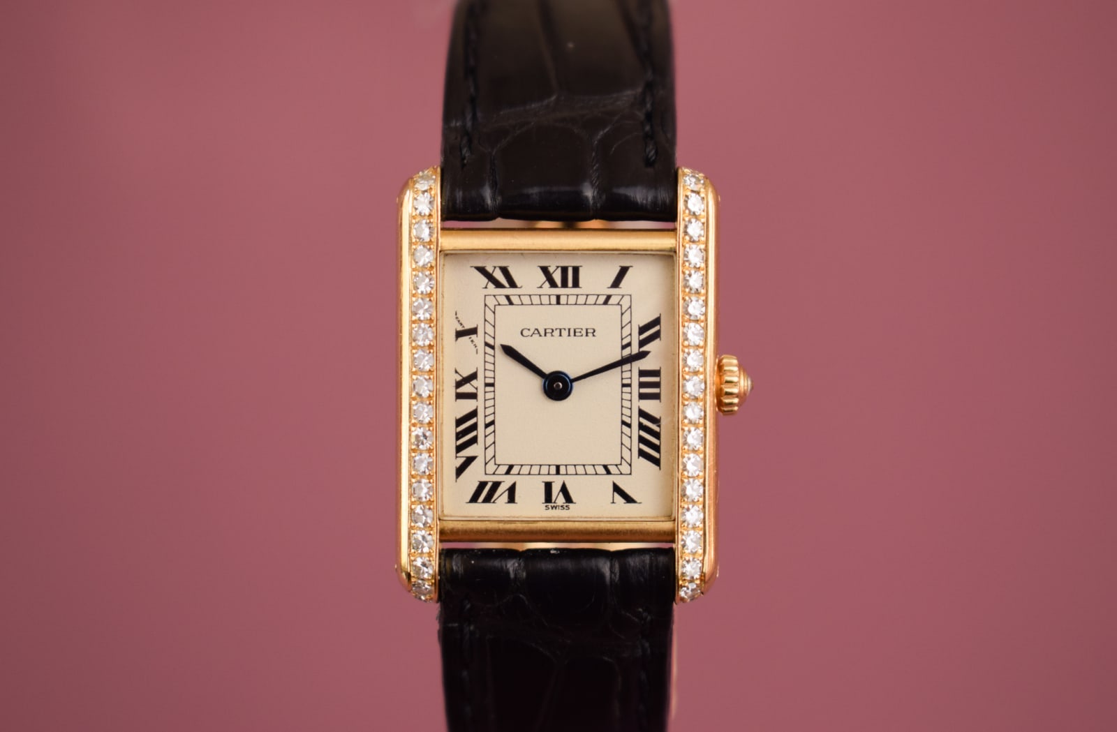 Cartier, Tank Diamond Factory Set, 1997