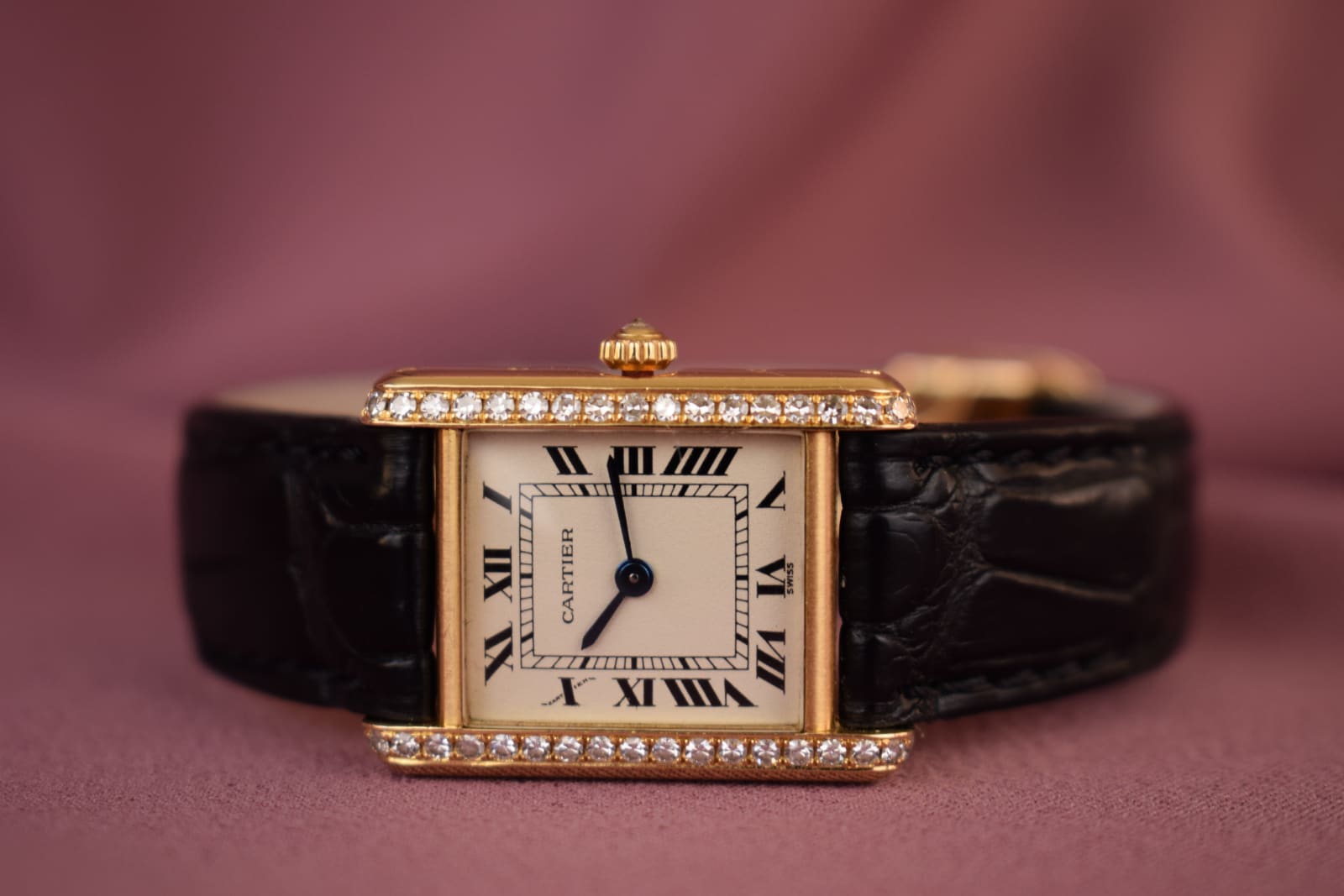 Cartier, Tank Diamond Factory Set, 1997