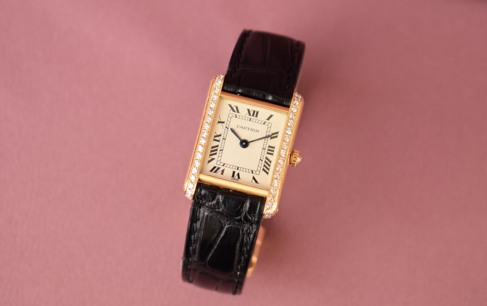 Cartier, Tank Diamond Factory Set, 1997