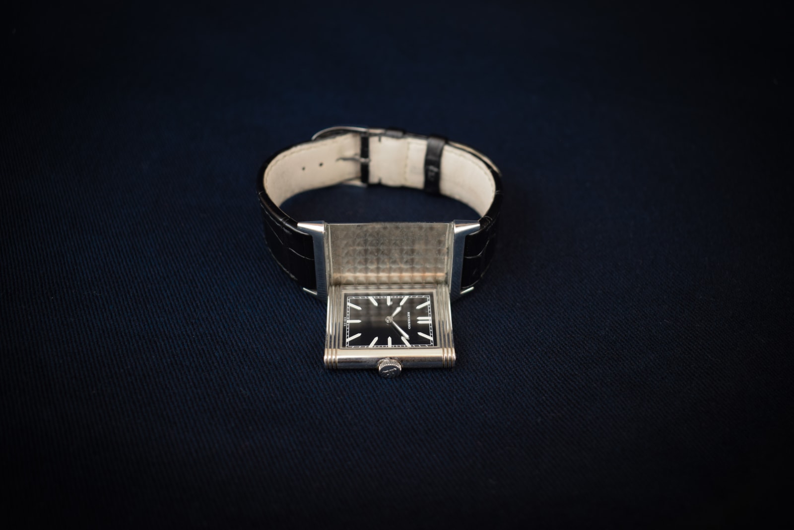 Jaeger-LeCoultre, JLC Reverso Ultra Thin Tribute 1931 Black Dial