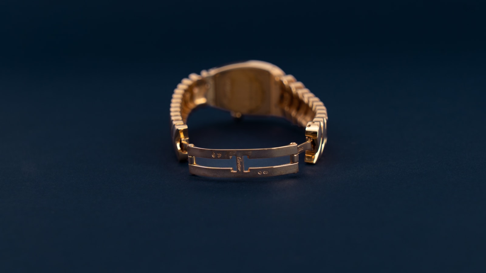 Cartier, Cartier LaDona gold with factory set diamonds