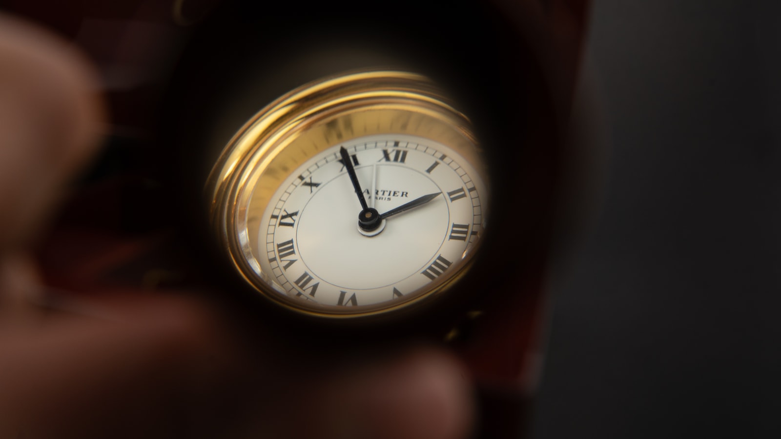 Cartier, Cartier travel desk alarm clock